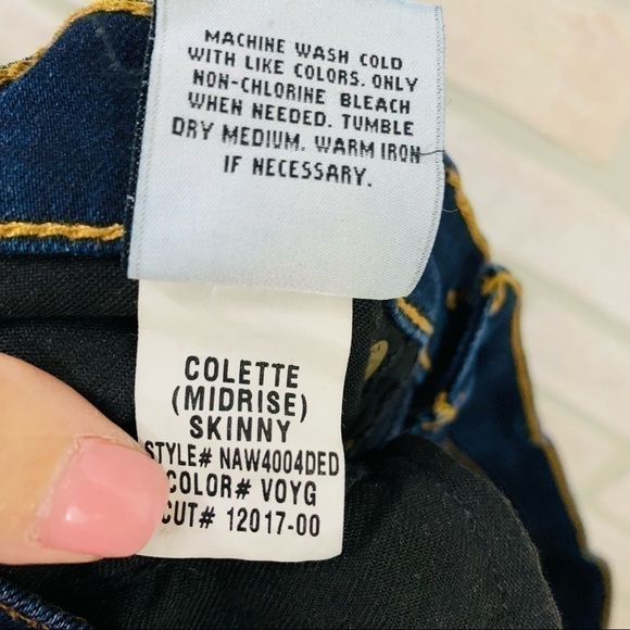 Hudson Colette Midrise Skinny Jeans in Voyager Wash Size 27 - Picture 12 of 12